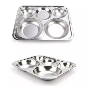 스텐 946BOJ09 27종 단체급식 3찬 성인 식판 36.5x28.3cm 33호