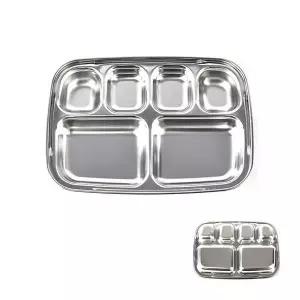 스텐 535KXO30 유아 4찬 도시락 식판