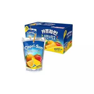 농심 카프리썬 오렌지망고 (200ml x 10ea) / 한박스