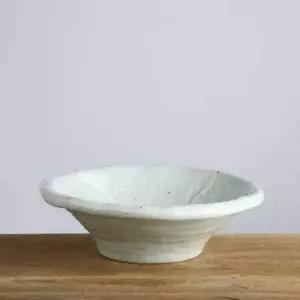 이천도자기 247NPL99 판주물럭 타원 샐러드볼 1호 20.5cm