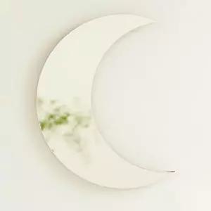 골드 실버 초승달 붙이는 인테리어 아크릴 거울 (KYR-WAE5947)