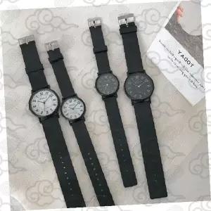 수능 손목시계 저소음 큰숫자 검정 심플 아날로그