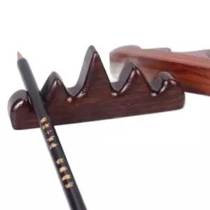 만년필트레이 우드 책상용 거치대 데스크 다기능 연필 펜받침대 선물