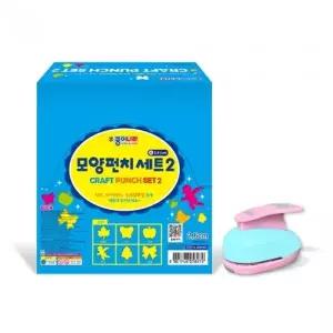 모양 펀치 단풍잎 나비 사과 천사 리본 펀칭기