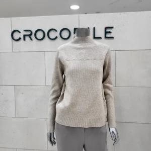 [크로커다일레이디]반목 니트 티셔츠CLFSSW111_BP