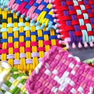 [룽스]직조틀 가방 컵받침 만들기재료 뜨개 세트