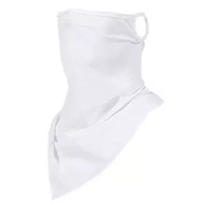 [하프클럽/]윈드 롱 귀걸이형 쿨 멀티스카프 넥워머 화이트 메쉬