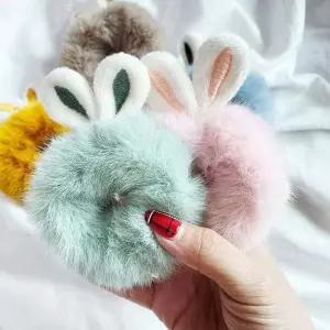 곱창 헤어슈슈 대용량머리끈 끈 헤어 고무줄 여자 5개 밴드 토끼