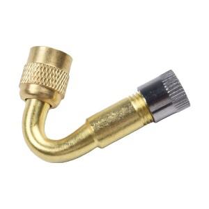 자동차 트럭 화물차 밴호환  금속 45도 밸브 스템 연장 세트 4개 타이어 공기 주입호환   방지 브래스 어댑