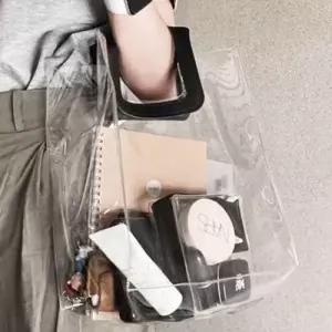 비치가방 pvc 수영장 휴가지 투명 토트백 가방 WC3B03F