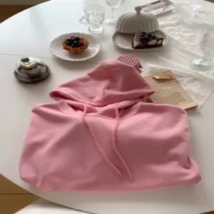 [엘루이즈][엘루이즈] [국내제작] 모리하 프리미엄 핏 무지 쭈리 후드티(2color)