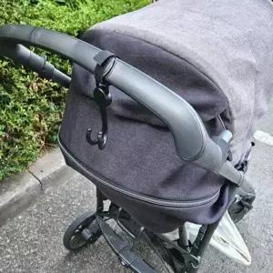 ( )유모차 휠체어 회전 걸이 거치대 후크 홀더