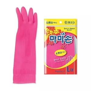 [마미손]고품질 B마미손 한손 고무장갑 오른손 대형 한짝 한손장갑 한쪽장갑 한손장갑 WFHU4XX