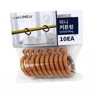 커튼링 미니 오크 레일 커튼링고리 커튼봉링