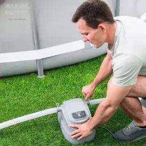 수영장 물 데우기 호텔 물놀이 목욕탕 히팅기 가열기 욕조 야외 돼지꼬리히터 대형 풀 전기