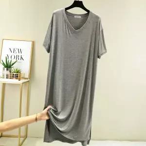 [이지커머스]여자 이지 웨어 드레스 편안 실내 홈 원피스 잠옷 홈드레스홈원피스 여성여름원피스 빅사이즈