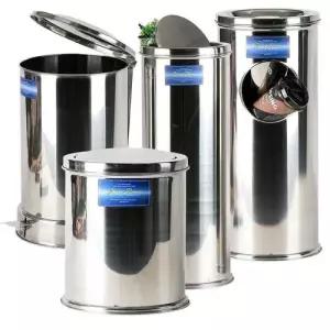 특 원통휴지통 50L 스윙휴지통 스텐쓰레기통 스텐휴지 WFLRJ0S