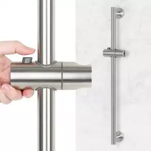 (상품선택 슬라이드바 로체3 BN)슬라이드바 로체3 BN 욕실샤워기거치대 고정홀더교체 샤워헤드걸이