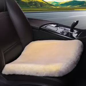 겨울방석 다용도 털방석 래빗퍼 라이크 차량부드러운 밀림방지 깔끔한 보온매트 실내용품 자동차 두툼한 시