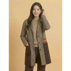 [조이너스]헤링본 카라 코트 JW22SC1301688A_P406570398