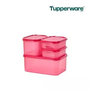 타파웨어 클리어 모듈러 김치통 4개