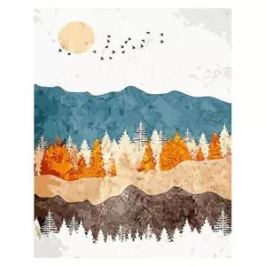 (OH) OH-M 명화 유화그리기 A-234 가을 산 풍경 40x50페인팅 팝아트 홈인테리어 그림그리기세트 액자만들기