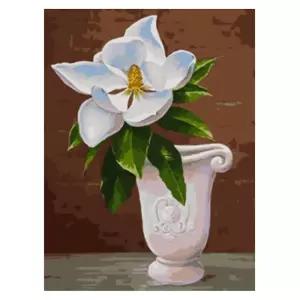 (OH) OH-M 명화 유화그리기 A-264 화이트 꽃 아트 40x50페인팅 팝아트 홈인테리어 그림그리기세트 액자만들