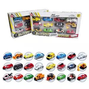 베스트컬렉션메탈미니카(12PCS) (2개1세트)재미있는장난감 어린이날선물 우리아이 크리스마스 완구 생일