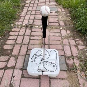 배팅티 연습기 연습 9인치볼 야구 배팅기 스트레치끈4m밴드 스프트볼 티볼 배팅