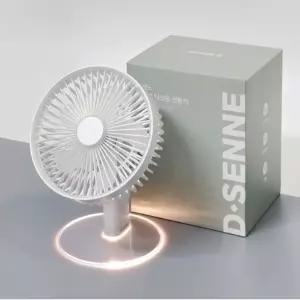 무선 탁상용 선풍기 USB 캠핑 소형 LED 무드등 스탠드 디센느휴대용 용선풍기 넥밴드 목걸이 휴대용 냉각용