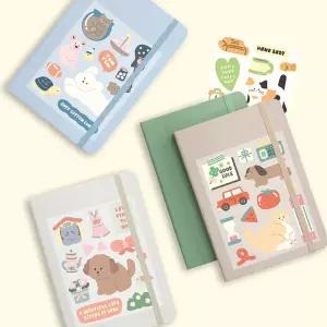 나의색 나의하루 vol.7 노트_무선무지 다이어리 학생 제본 필기