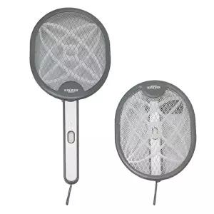 고품질 B크루거643 벽걸이 전격포충기 겸용 2in1 전기모기채 벅스킬러 모기채 전기모기채 WFHU5TQ