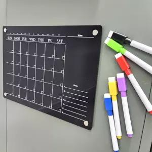 아크릴 블랙보드 냉장고 메모 메모판 예약판 자석 시트 시트지 화이트 칠판