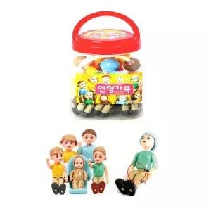 유아 역할극 감정표현 언어발달 가족인형 수집 취미 답례품 베이비돌 피규어