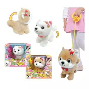 소리 터치반음 짖고 움직이는 강아지 인형 발달 육아템 장난감 자신감 생일 조카