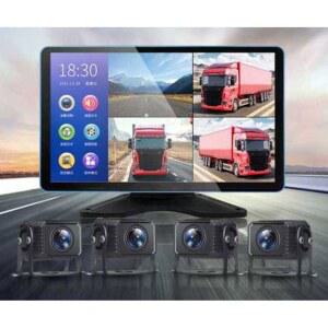 화물차 어라운드뷰 4채널 사각지대 아이소라 디지털 후진 대형 고화질 풀세트 2개 후방