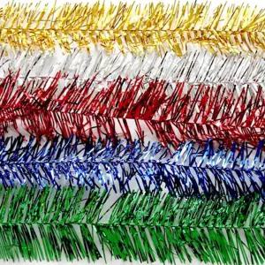 TNB 트리 장식줄 철사 모루 파랑 100 장식 크리스마스반짝이