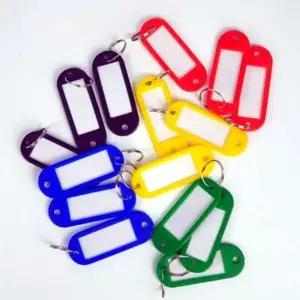 열쇠고리 네임 메모 키고리 키링 사무용 이름표 칼라