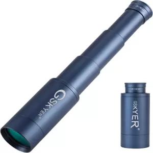 25x50 단안 망원경 고출력 남성용 컴팩트 HD 줌 스코프 BAK4 프리즘 및 FMC 렌즈가 장착된 멋진 가젯 사냥