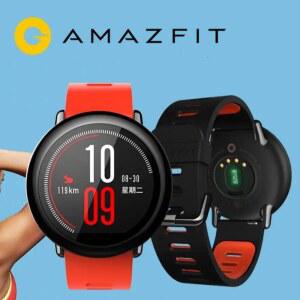 남성용 Amazfit-Pace 스마트워치, 글로벌 펌웨어 피트니스, Bluetooth 4.0, 내장 GPS, IOS 및 Androi용 95개의 새로운 스마트 시계