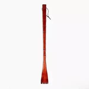 고품질 48.5cm 옻칠 효자손 참나무 등긁개 놋그릇 소코뚜레 소뚜레 복조리 등긁개 죽비 WFHW1JD