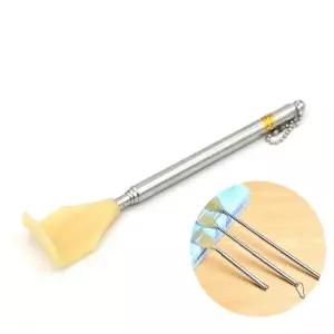 고품질 4단 늘어나는 접이식 휴대용 효자손 등긁개 놋그릇 소코뚜레 소뚜레 복조리 등긁개 죽비 WFHW1JF