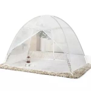 리크플 휴대용 양방향지퍼모기장 원터치 텐트형모기장 거실모기장 여름모기장