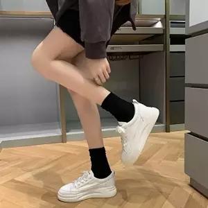 정장 여자 추천 굽높은 운동화 꾸안꾸 학생 캐주얼 신-WFHXMQM