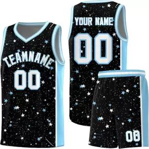 PAIOFNHU 커스텀 농구 저지 세트 반바지 캐주얼 유니폼 남자 여자 개인 맞춤 인쇄 팀 이름 번호