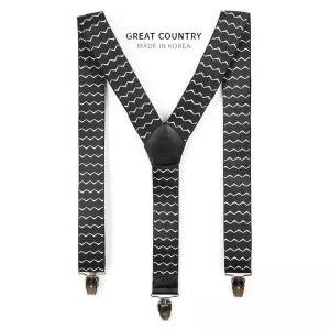 블랙서스팬더 패션멜빵남자 남자멜빵코디 남성정장