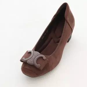 [롯데백화점]원더슈즈 엘레강스 스웨이드 컴포터블 퍼안감 펌프스 4CM P-M883