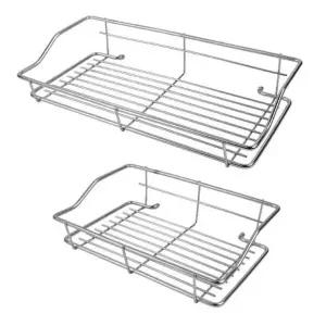 주방 싱크대 수세미 정리 무타공 스테인레이스 선반