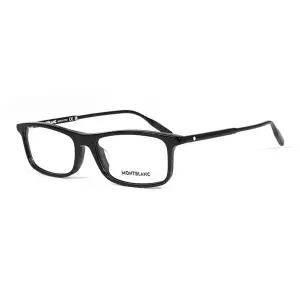 [몽블랑] 명품 안경테 MB0086OA 001 스퀘어 뿔테 아시안핏 여자 남자 안경