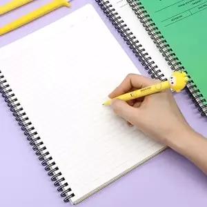 핑크풋 노트 필기 공책 유선 스프링 대학 노트 랜덤B (KYR-WFH2ZGP)